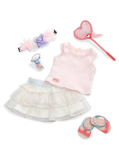 Tenue Deluxe Jupe Et Papillons - Our Generation - Kiabi