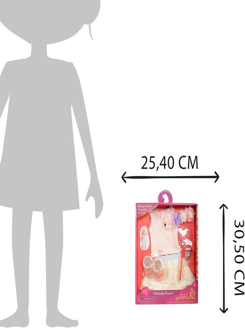 Tenue Deluxe Jupe Et Papillons - Our Generation - Kiabi