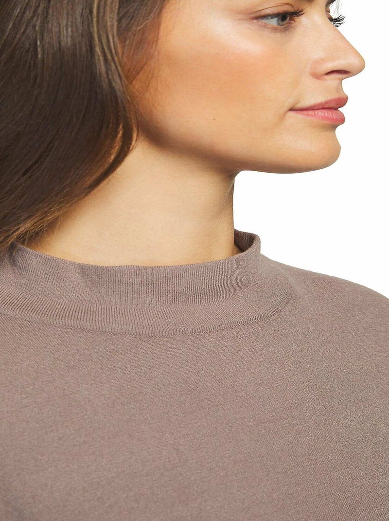 Tenue détente et intérieur pyjama pantacourt tunique Tricot Bleu - Kiabi