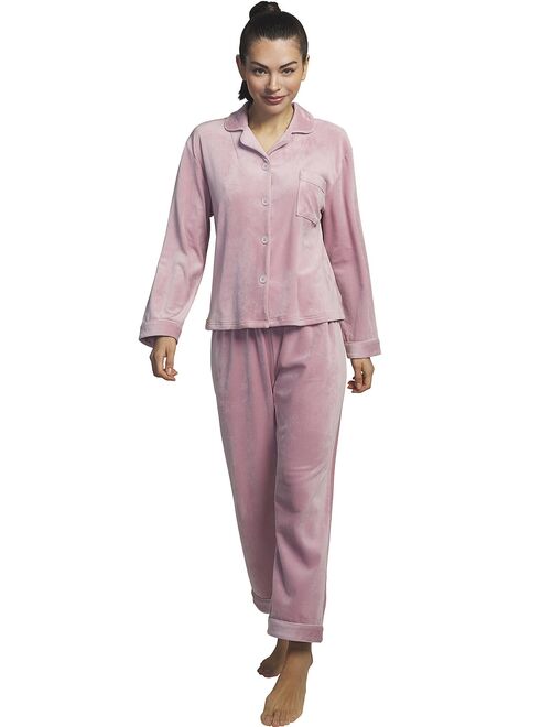 Tenue détente et intérieur pyjama pantalon chemise Polar Soft - Kiabi