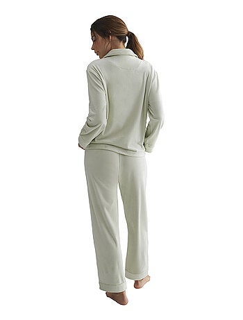 Tenue détente et intérieur pyjama pantalon chemise Polar Soft