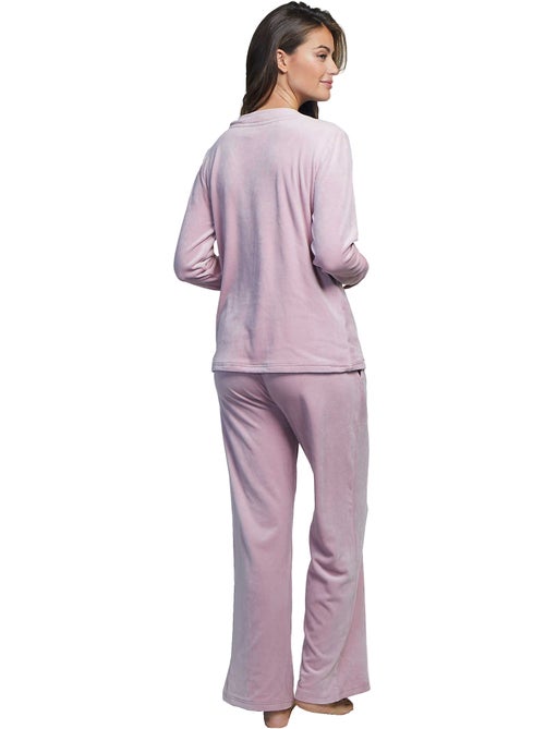 Tenue détente et intérieur pyjama pantalon haut Polar Soft - Kiabi Tenue détente et intérieur pyjama pantalon haut Polar Soft - Kiabi
