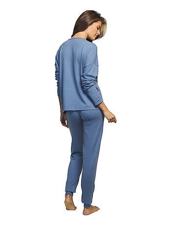 Tenue détente et intérieur pyjama pantalon haut Tricot
