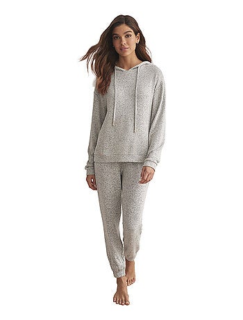 Tenue détente et intérieur pyjama pantalon sweat capuche BASIC P82