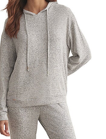 Tenue détente et intérieur pyjama pantalon sweat capuche BASIC P82