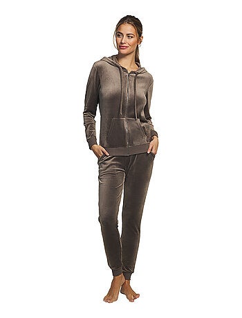 Tenue détente et intérieur pyjama pantalon sweat capuche Sport