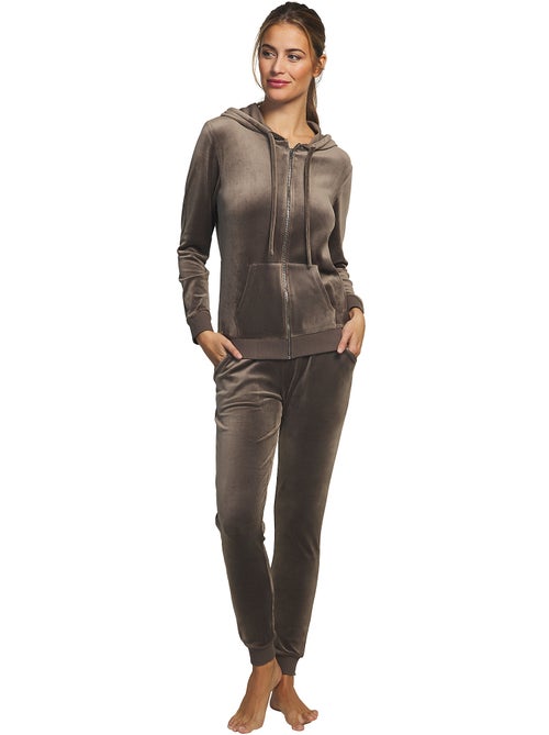 Tenue détente et intérieur pyjama pantalon sweat capuche Sport - Kiabi