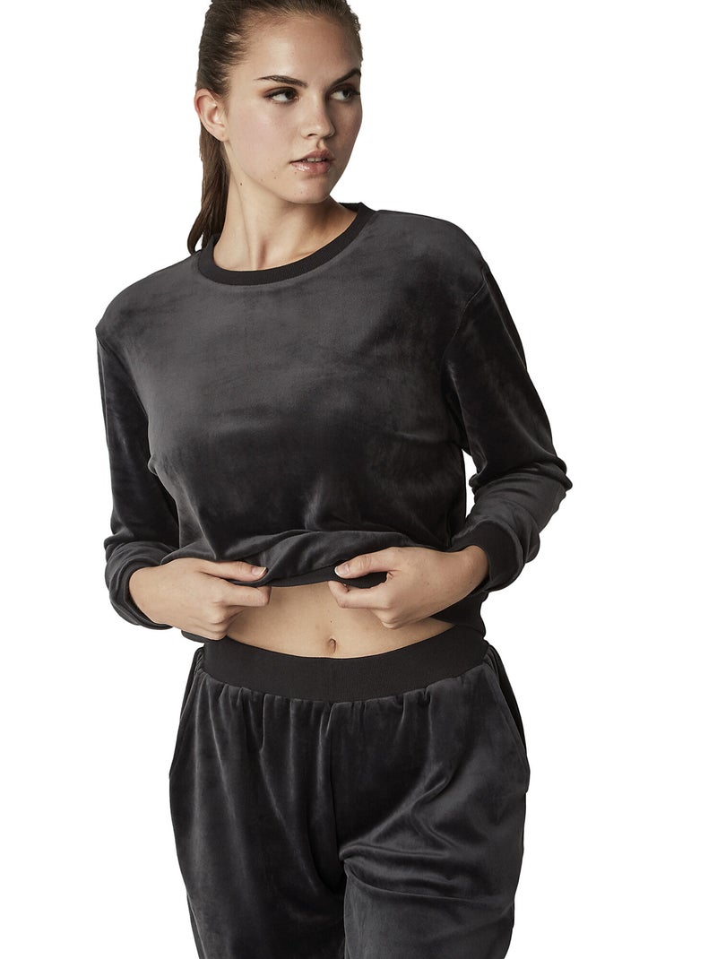 Tenue détente et intérieur pyjama pantalon top SPORTP90 Gris - Kiabi