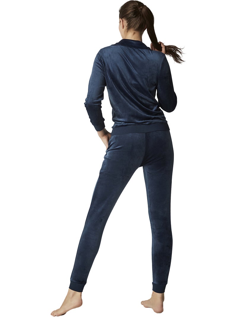 Tenue détente et pyjama pantalon veste zippée SPORTP90 Bleu - Kiabi