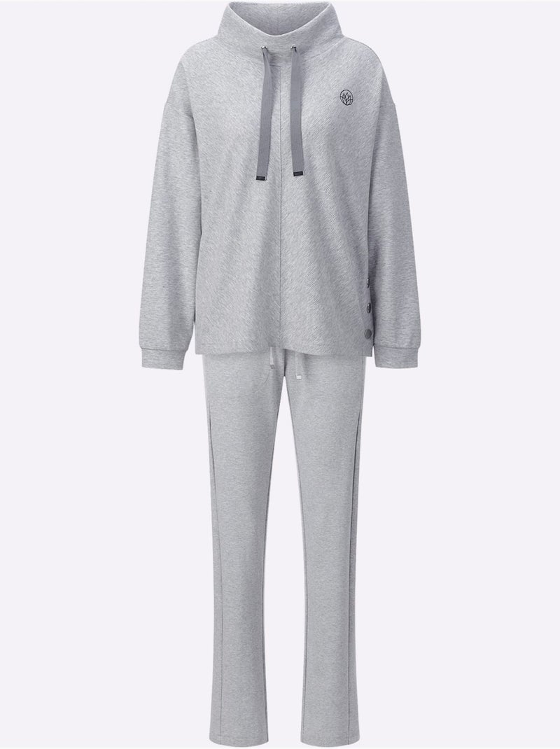 Tenue Détente Fibre Thermorégulatrice - Taille Standard - Witt Gris chiné - Kiabi