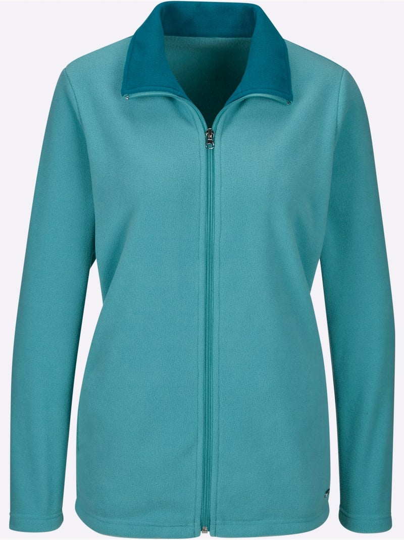 Tenue Détente Polaire Moelleuse - Taille Courte - Witt Bleu - Kiabi
