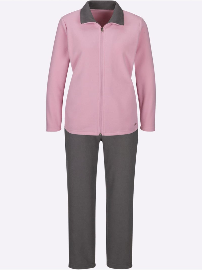 Tenue Détente Polaire Moelleuse - Taille Standard - Witt Rose - Kiabi