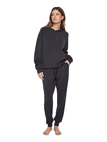 Tenue détente pyjama pantalon top à capuche P104 COZY CHIC