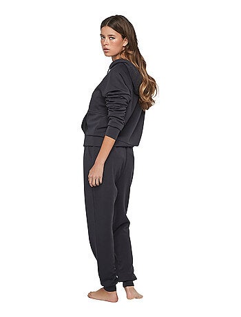 Tenue détente pyjama pantalon top à capuche P104 COZY CHIC