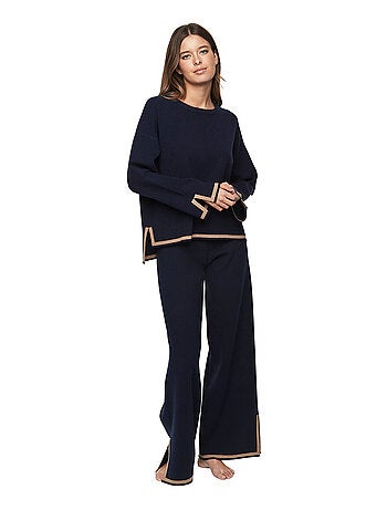 Tenue détente pyjama pantalon top P113 WINTER WONDERLAND