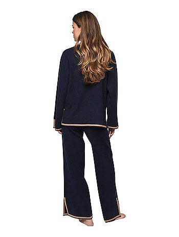 Tenue détente pyjama pantalon top P113 WINTER WONDERLAND