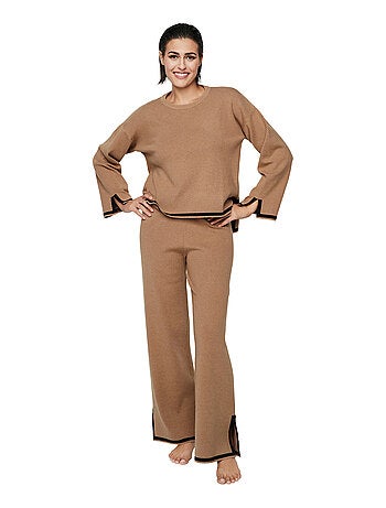 Tenue détente pyjama pantalon top P113 WINTER WONDERLAND