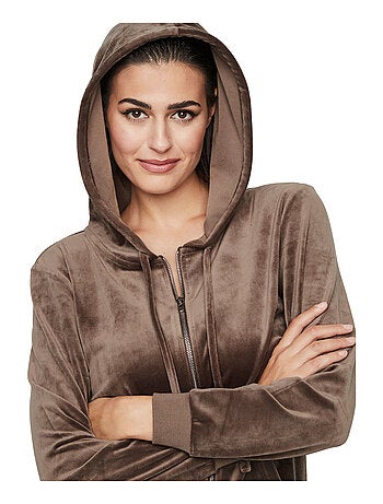 Tenue détente pyjama pantalon veste zippée à capuche P115 SPORT