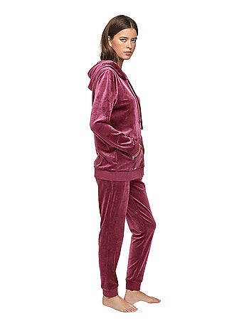 Tenue détente pyjama pantalon veste zippée à capuche P115 SPORT