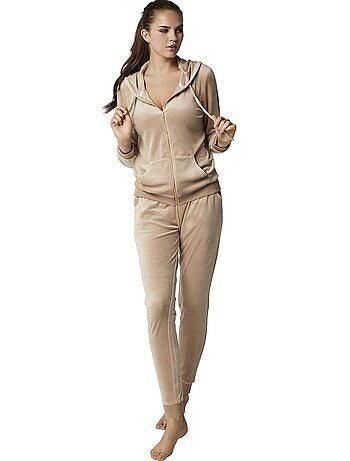 Tenue détente pyjama pantalon veste zippée capuche SPORTP90