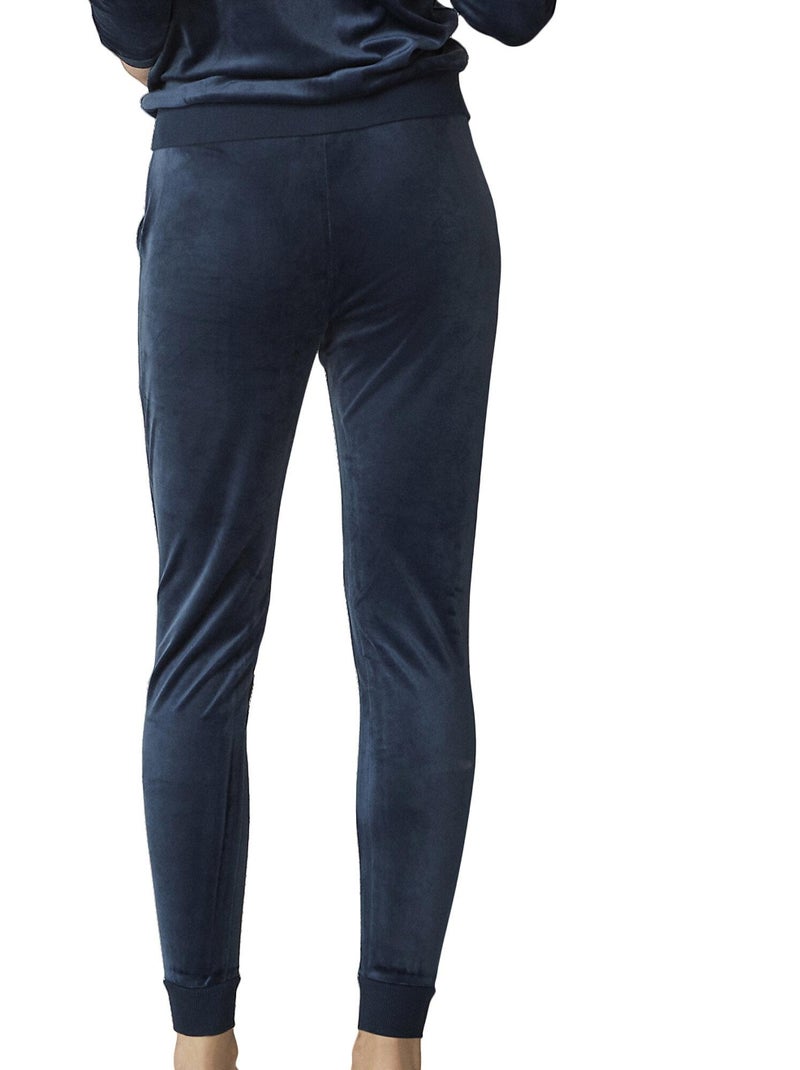 Tenue détente pyjama pantalon veste zippée capuche SPORTP90 Bleu - Kiabi