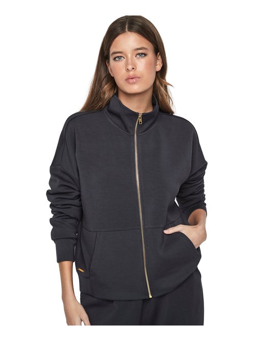 Tenue détente pyjama pantalon veste zippée P104 COZY CHIC - Kiabi