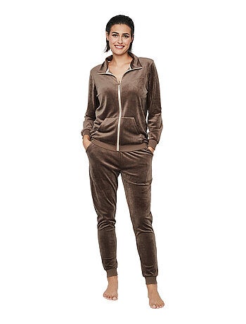 Tenue détente pyjama pantalon veste zippée P115 SPORT