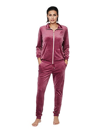 Tenue détente pyjama pantalon veste zippée P115 SPORT
