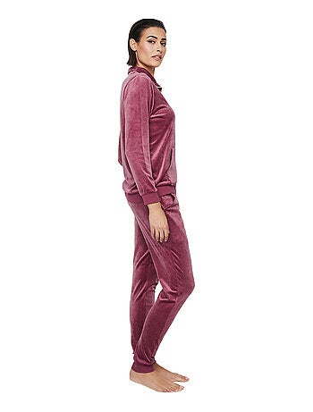 Tenue détente pyjama pantalon veste zippée P115 SPORT