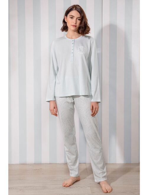 Tenue d'intérieur pyjama haut et pantalon Tapeta - Kiabi
