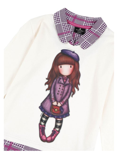 Tenue d'intérieur pyjama pantalon et haut Le Beret Santoro - Kiabi