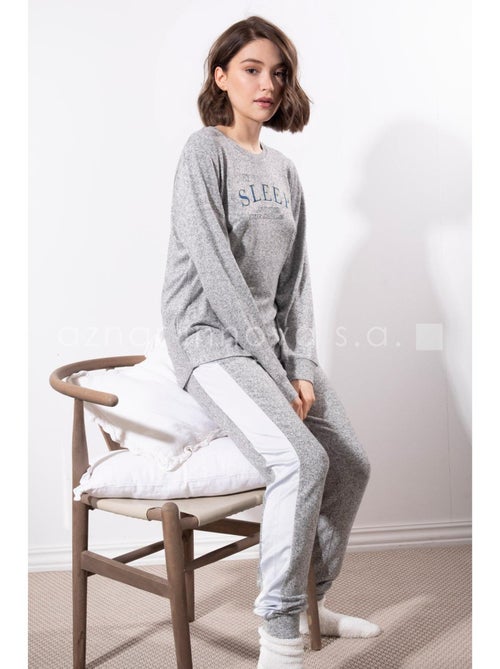 Tenue d'intérieur pyjama pantalon Sleep - Kiabi Tenue d'intérieur pyjama pantalon Sleep - Kiabi