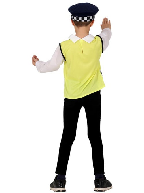 Tenue ou costume de police : gilet, chapeau et chemise - Kiabi