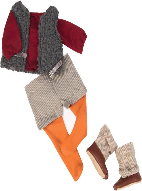 Tenue Short Et Gilet Deluxe - Our Generation - Kiabi
