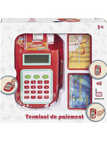 Terminal de paiement avec son et lumière