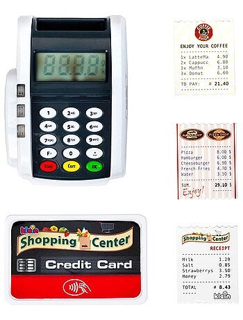 Terminal de paiement TPS, fonction lumineuse et sonore