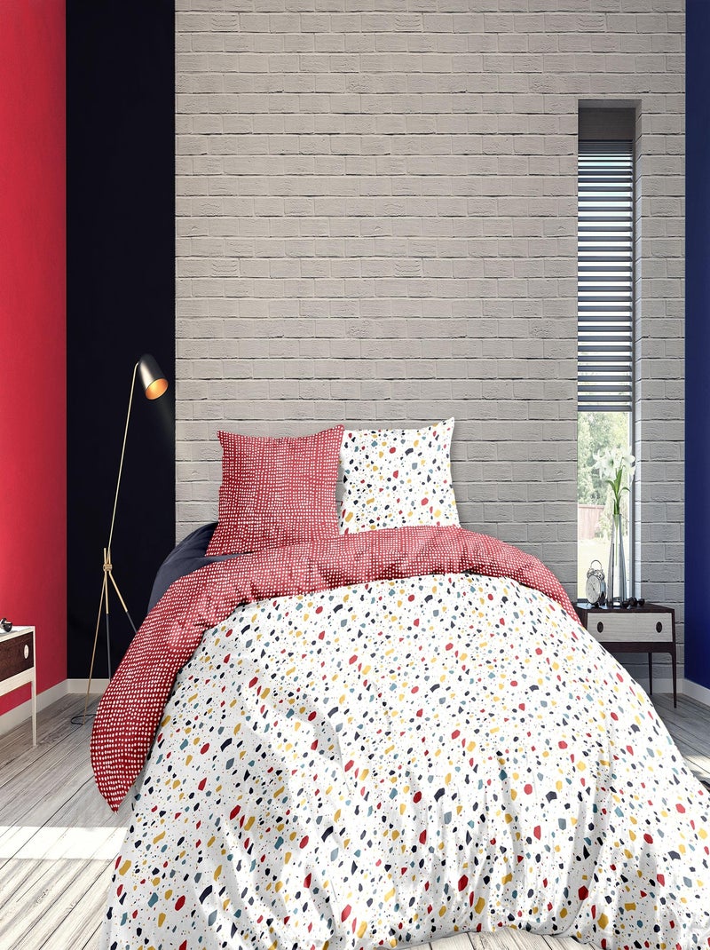 TERRAZZO MULTICOLORE HC 240x220 AO + 2 TAIES AO/S Multicolore - Kiabi