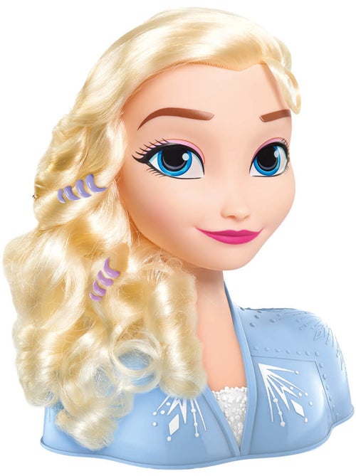 Tête à Coiffer Elsa - Disney Princess - Kiabi