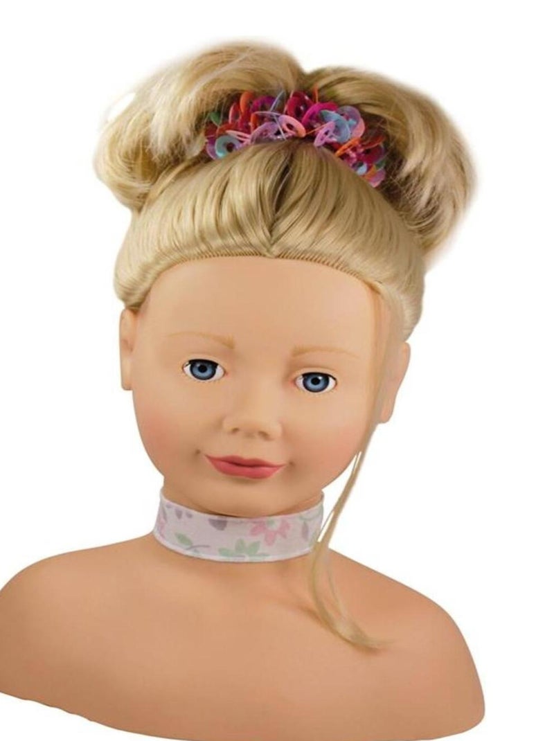 Tête à coiffer et à maquiller - Cheveux blonds N/A - Kiabi