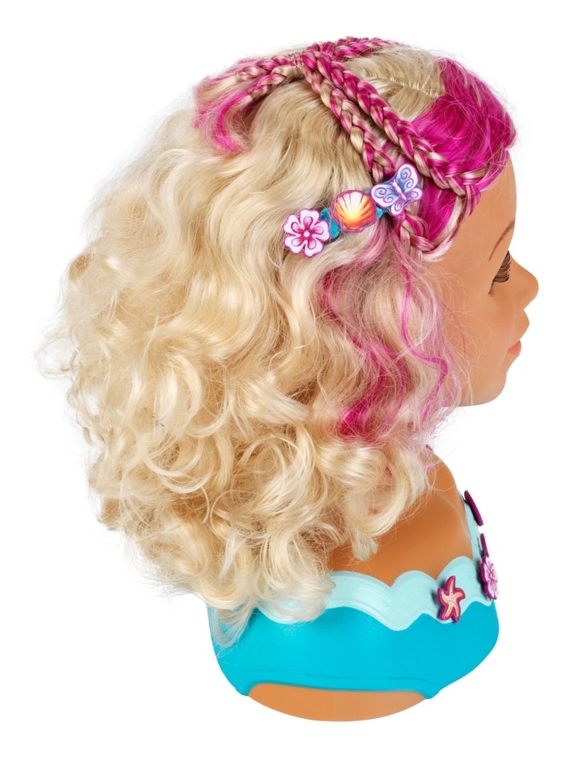Tête à coiffer et à maquiller Mariella Princess Coralie Multicolore - Kiabi