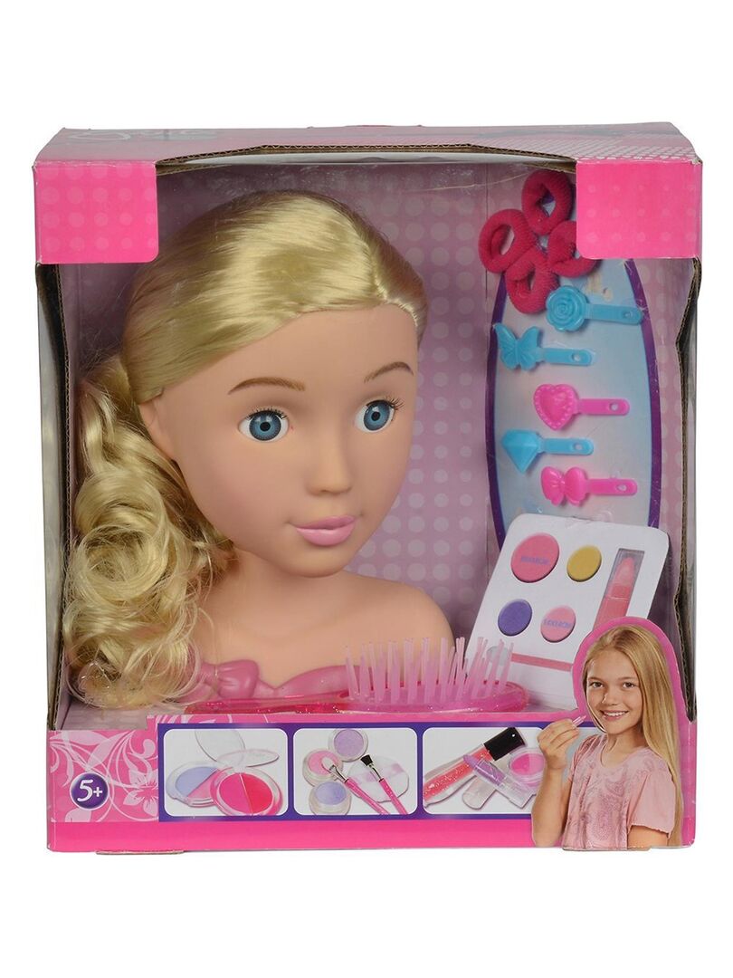 Barbie - tete a coiffer, jeux d'imitation