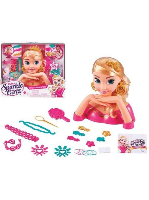Tête à Coiffer Sparkle Girlz - Zuru - Kiabi Tête à Coiffer Sparkle Girlz - Zuru - Kiabi
