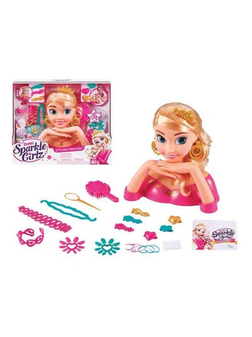 Tête à Coiffer Sparkle Girlz - Zuru - Kiabi