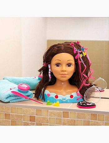 Tête de coiffure et de maquillage Mia