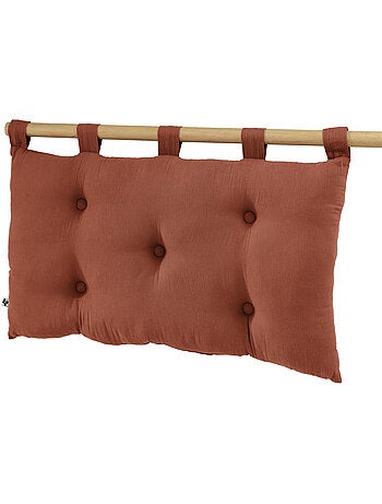 Tête de lit 5 boutons Gaze de coton Gaia