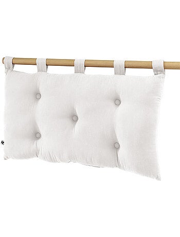 Tête de lit 5 boutons Gaze de coton Gaia
