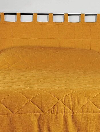 Tête de lit à pattes en 100% lin