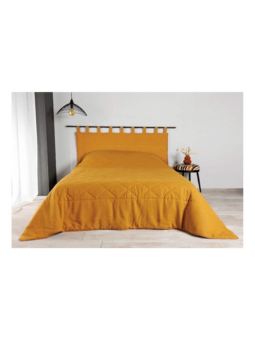 Tête de lit à pattes en 100% lin - Kiabi Tête de lit à pattes en 100% lin - Kiabi