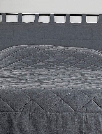 Tête de lit à pattes en 100% lin