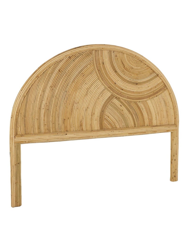 Tête de lit bohème rotin naturel Baya Bois naturel - Kiabi